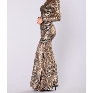 Sequin Maxi Dress